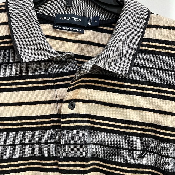 Nautica Mens Shirt XL Polo - Picture 5 of 6